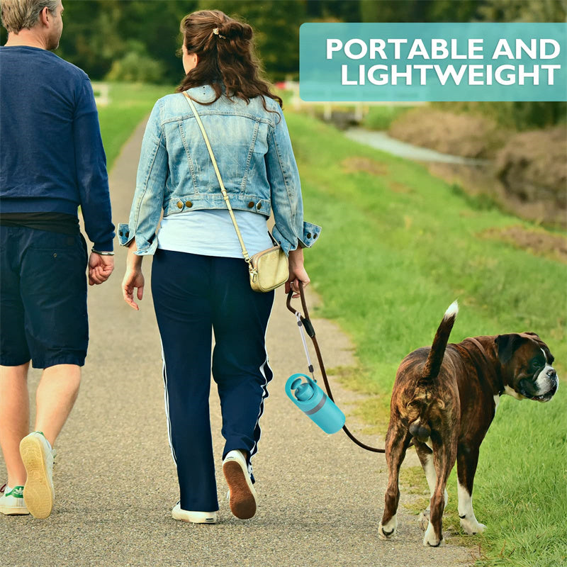 The Walk Essential — Hands-Free Dog Waste Scooper with Built-In Bag Dispenser